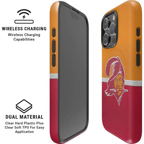 NFL Tampa Bay Buccaneers Vintage iPhone 16 Pro Magsafe Impact Case